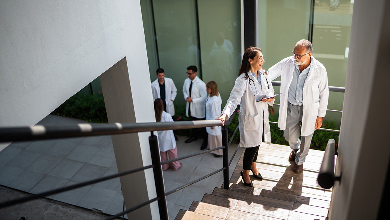 Bespoke Workforce Solutions image of doctors talking